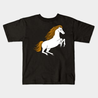 A very nice horse and pony dressage Kids T-Shirt